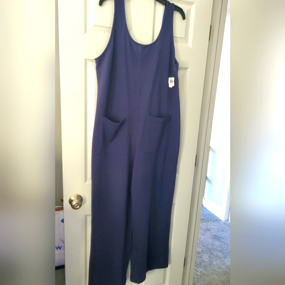 Old Navy Cozy Romper, Blue, Size Large